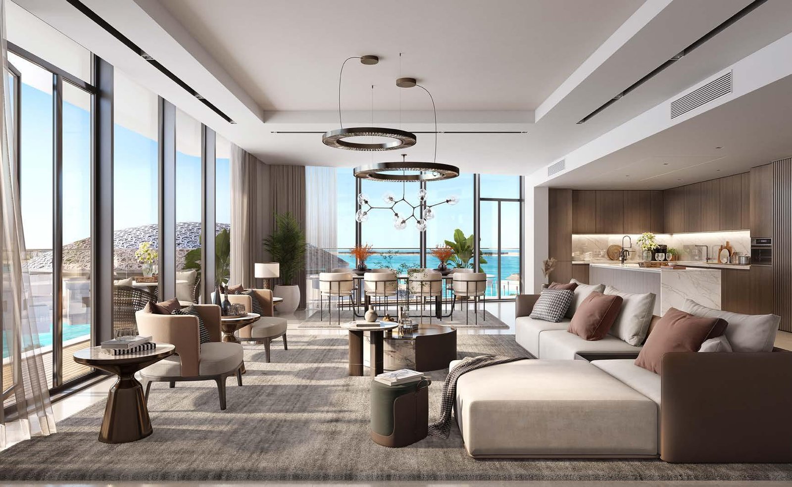 Louvre Residences Apartments By Aldar - Std to 3 BR Options